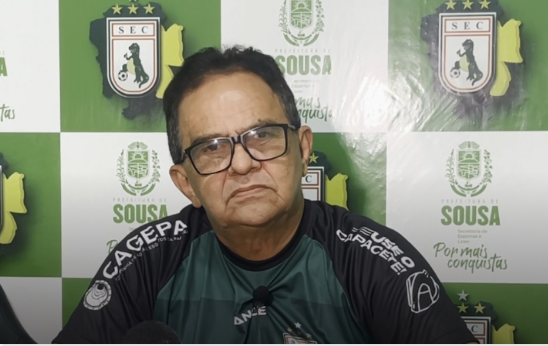 Diá mostra familiaridade com o elenco do Sousa e enumera pontos fortes da equipe